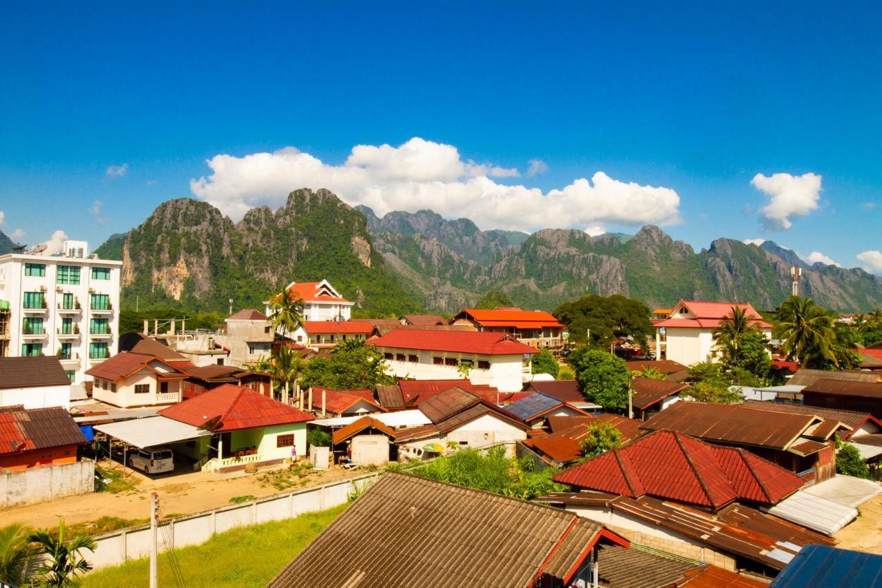 Vang Vieng Topview Hotel Exterior foto