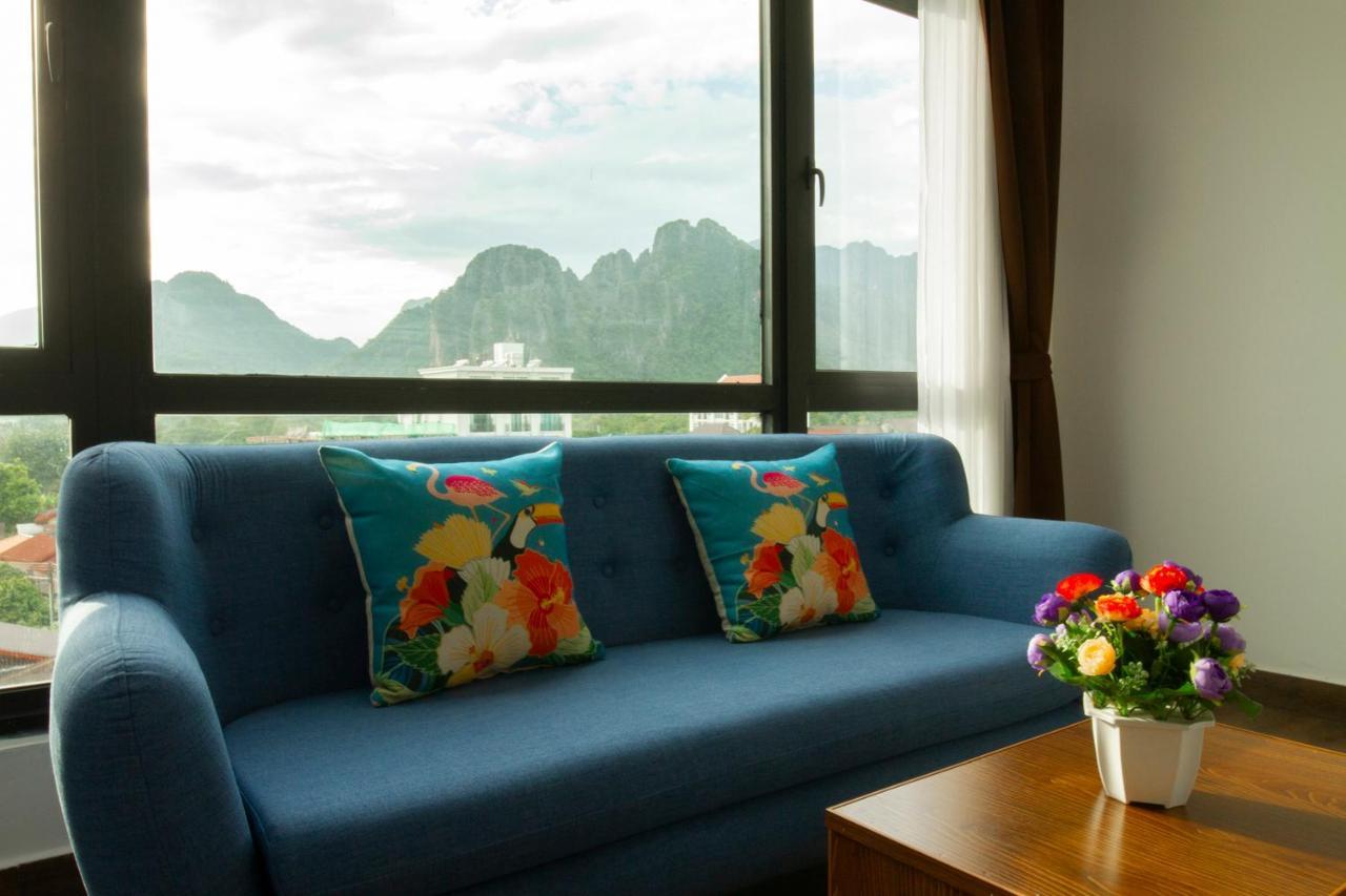 Vang Vieng Topview Hotel Exterior foto