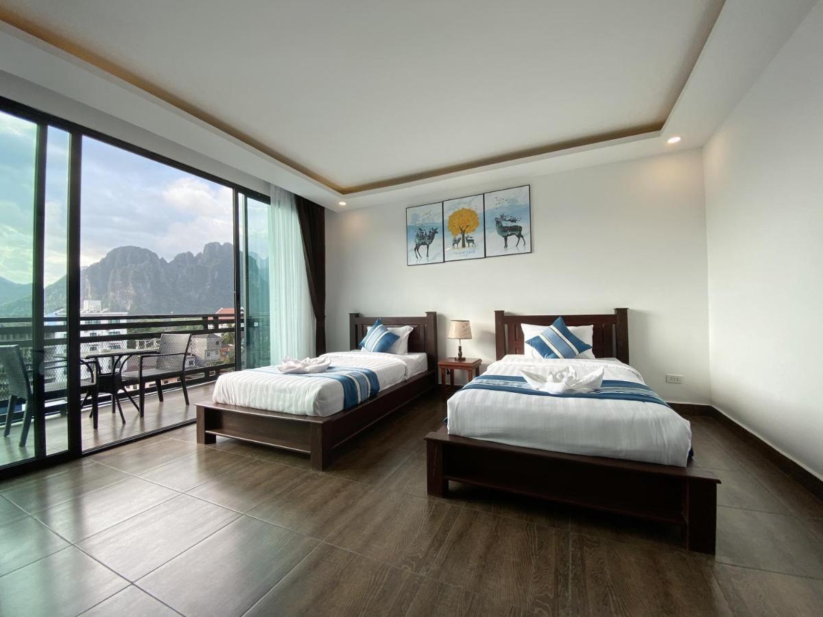 Vang Vieng Topview Hotel Exterior foto
